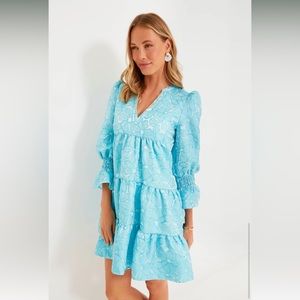 Tuckernuck - POMANDER PLACE
Blue Daisy Jacquard Kenzo Dress - Size: XXL
